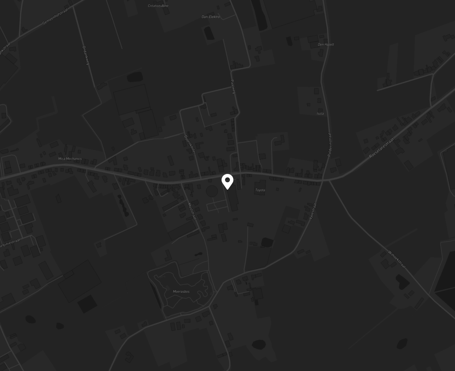 Google maps kaart van de locatie van Lebon IT